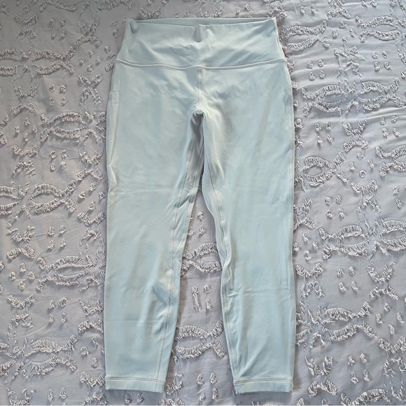 Lululemon Align Pant II 25” Feather Pink Size 12 - Picture 2 of 5